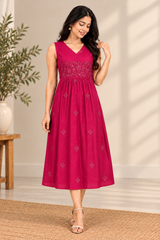 Maternity Kurti(Sleeveless) (MAT-054)