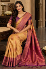 Saree with Stitched Blouse (SAR-520)