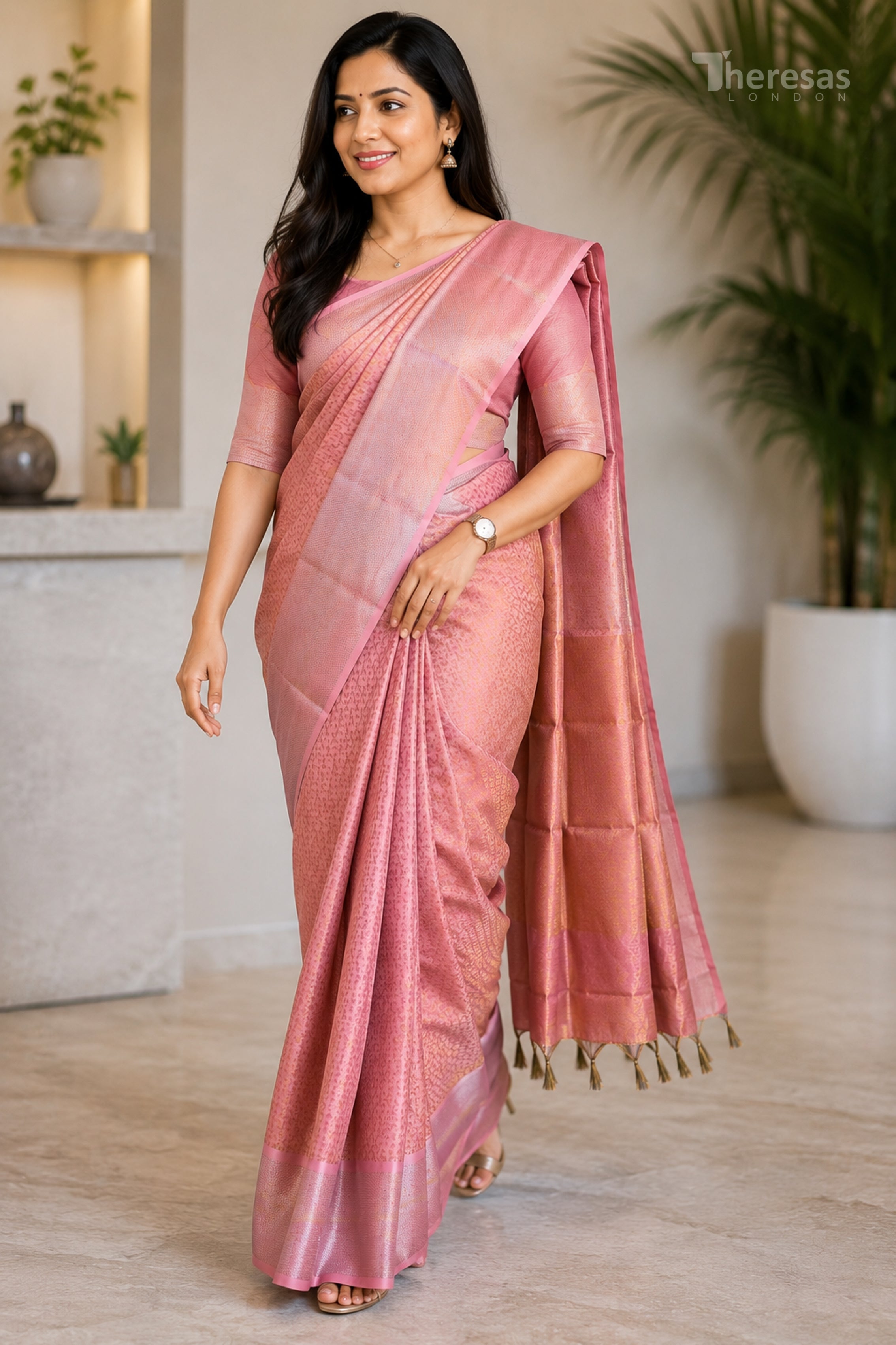 Saree with Stitched Blouse (SAR-526)