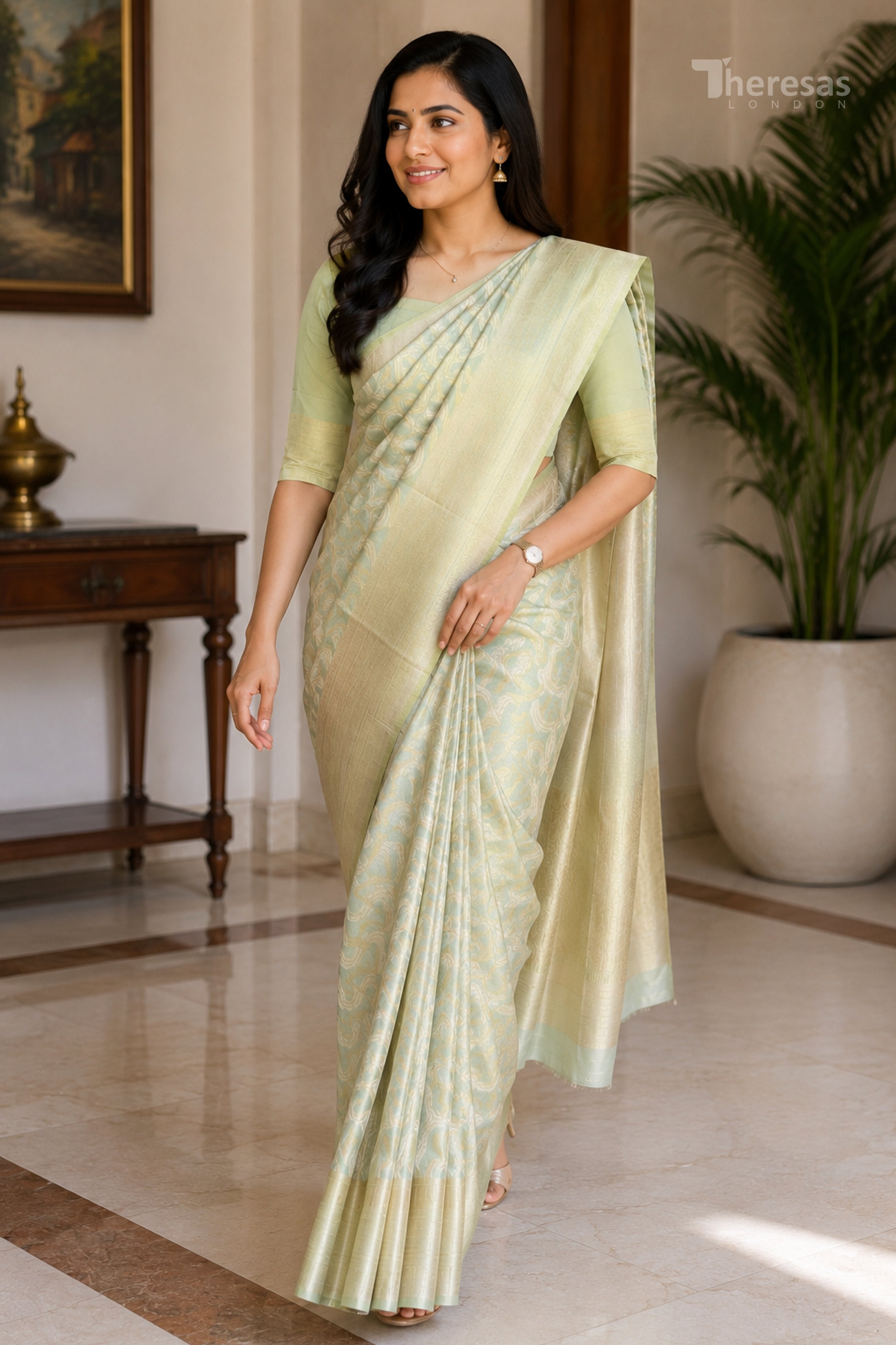 Saree with Stitched Blouse (SAR-527)