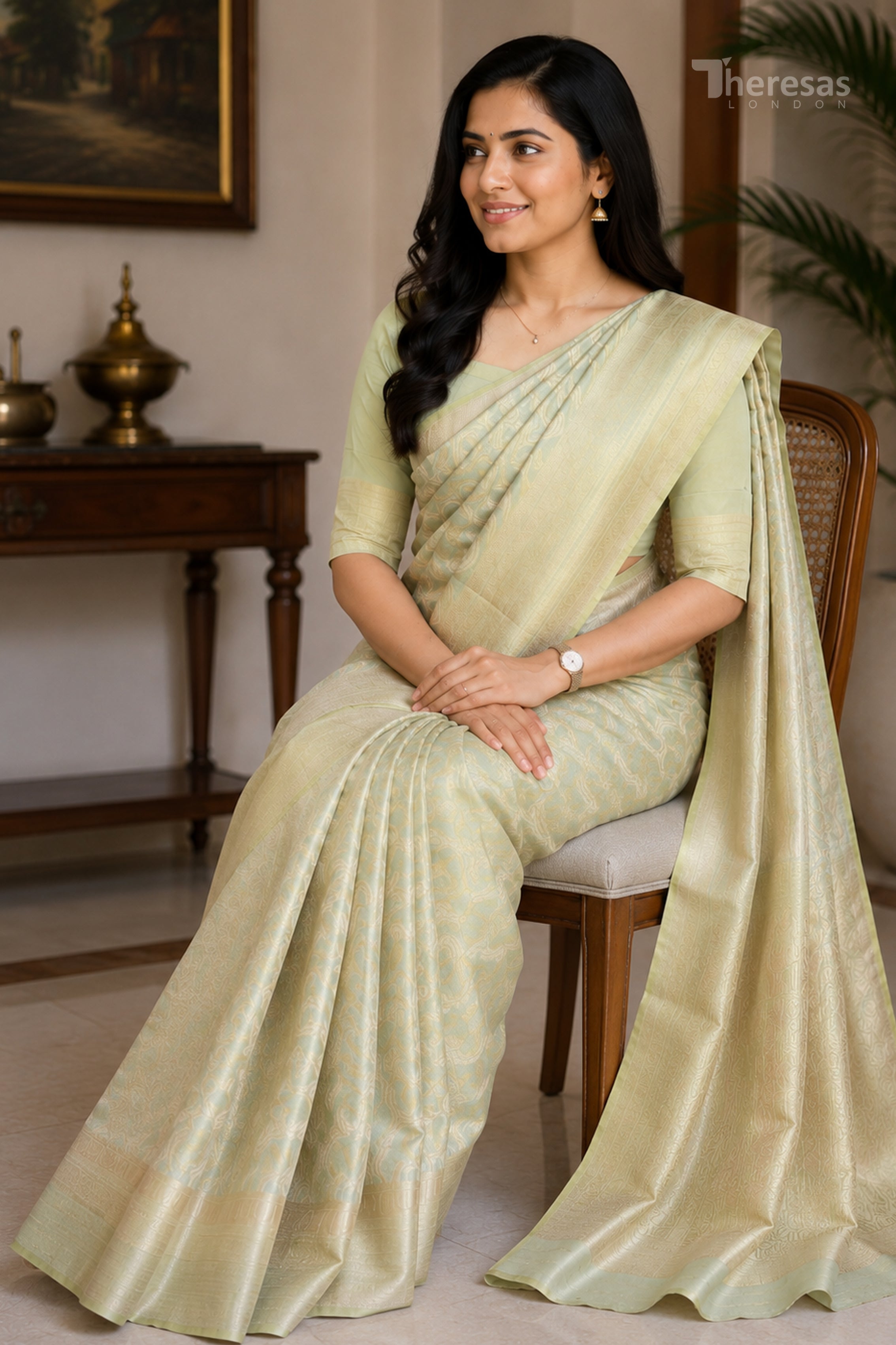 Saree with Stitched Blouse (SAR-527)