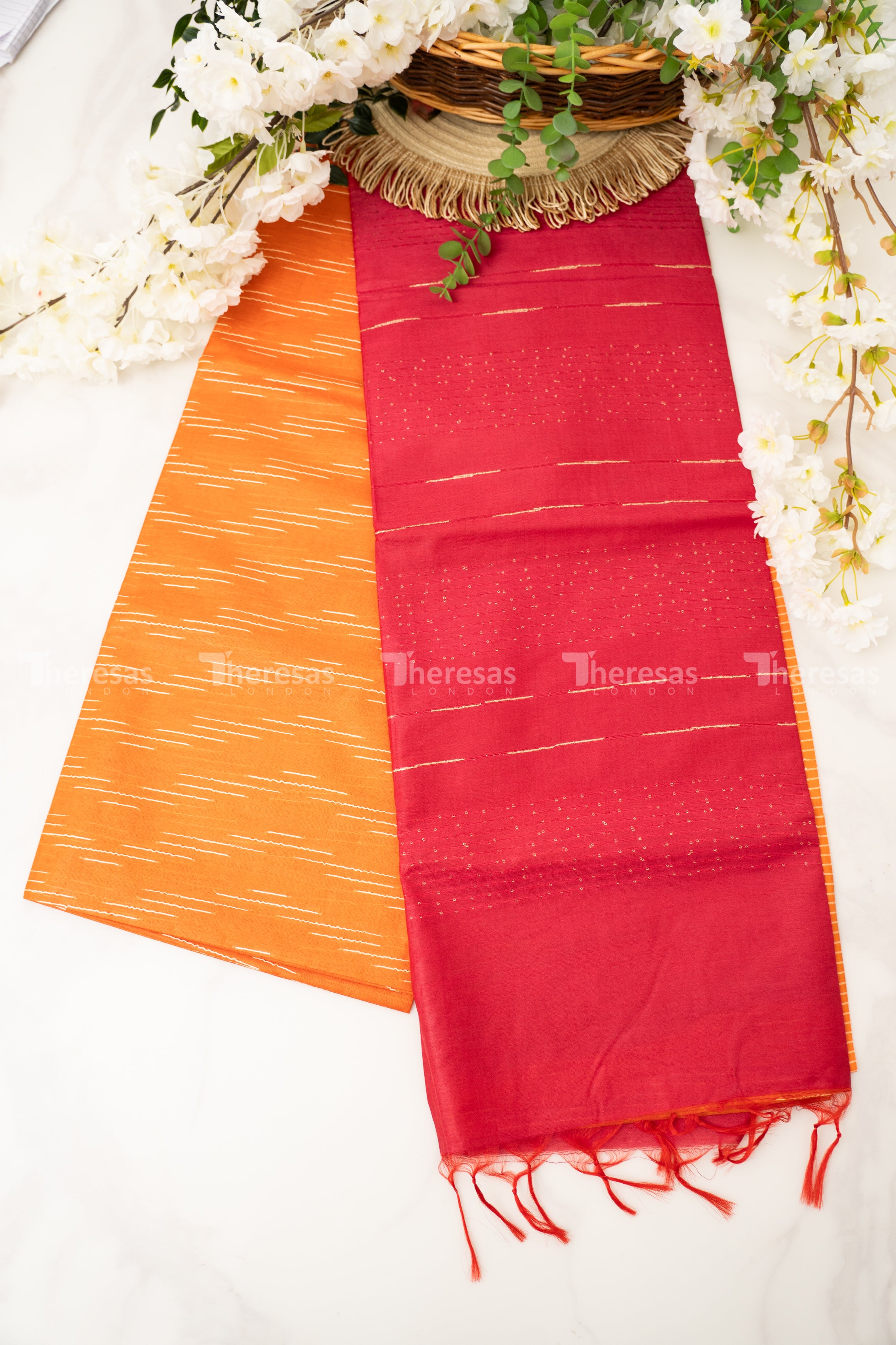 Semi Tussar Silk Saree (10004)