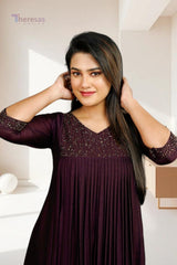Royal Bloom Vijitra Silk Kurti  (KRT-513)