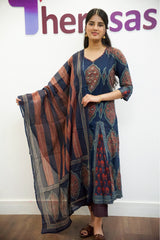 Panel Cut Kurti Set