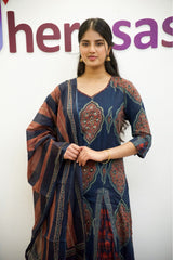 Panel Cut Kurti Set