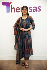 Panel Cut Kurti Set
