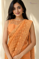 Saree with Stitched Blouse (SAR-562)