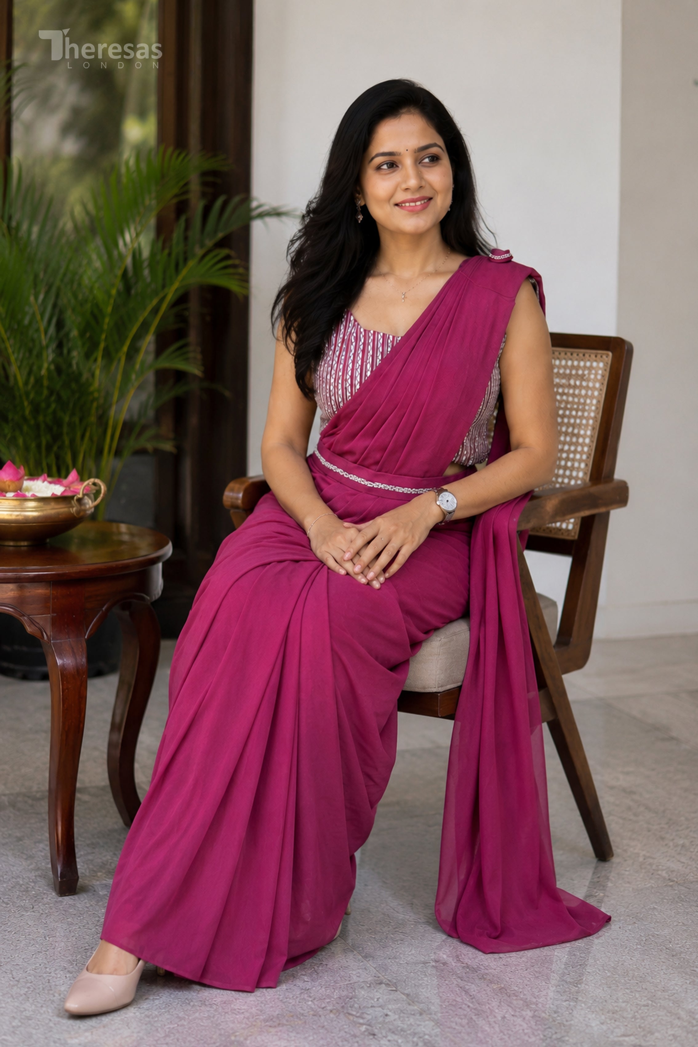 Ready to wear Saree with Blouse (SAR-581)