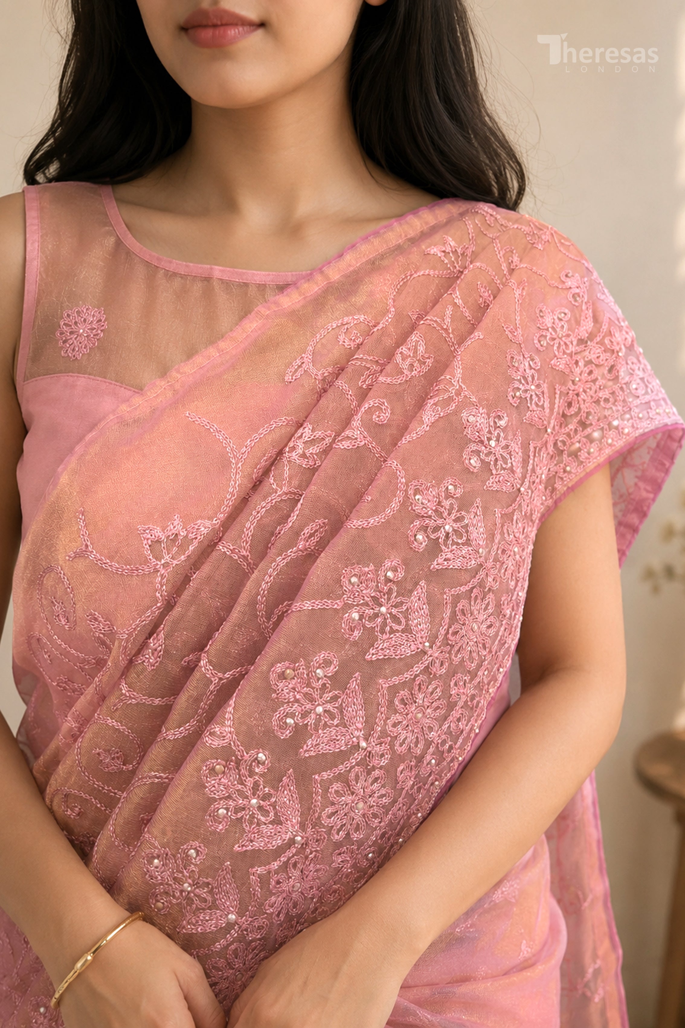 Saree with Stitched Blouse (SAR-564)