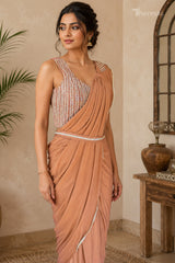Ready to wear Saree with Blouse (SAR-581)