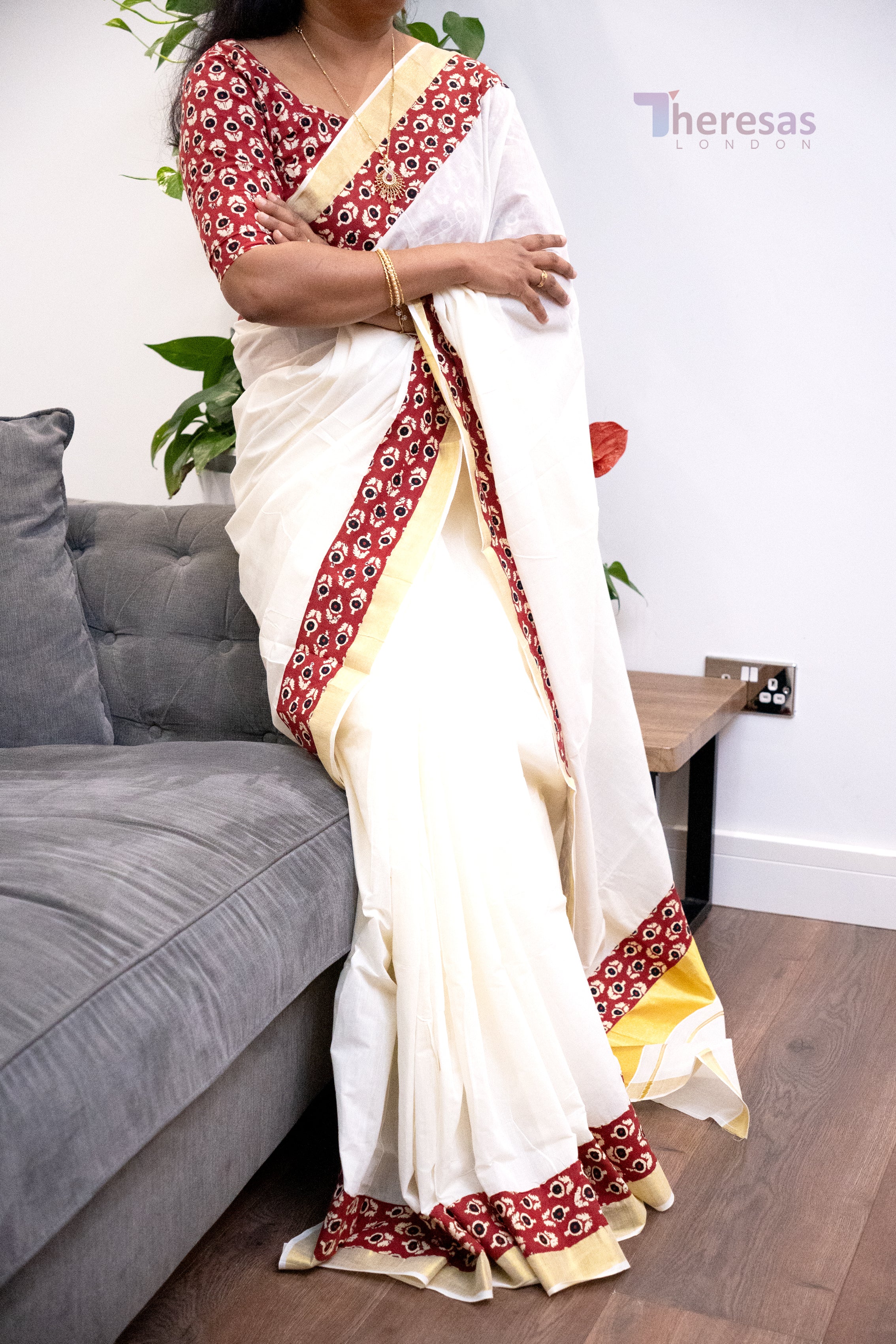 Set Saree with Blouse (SAR-244)