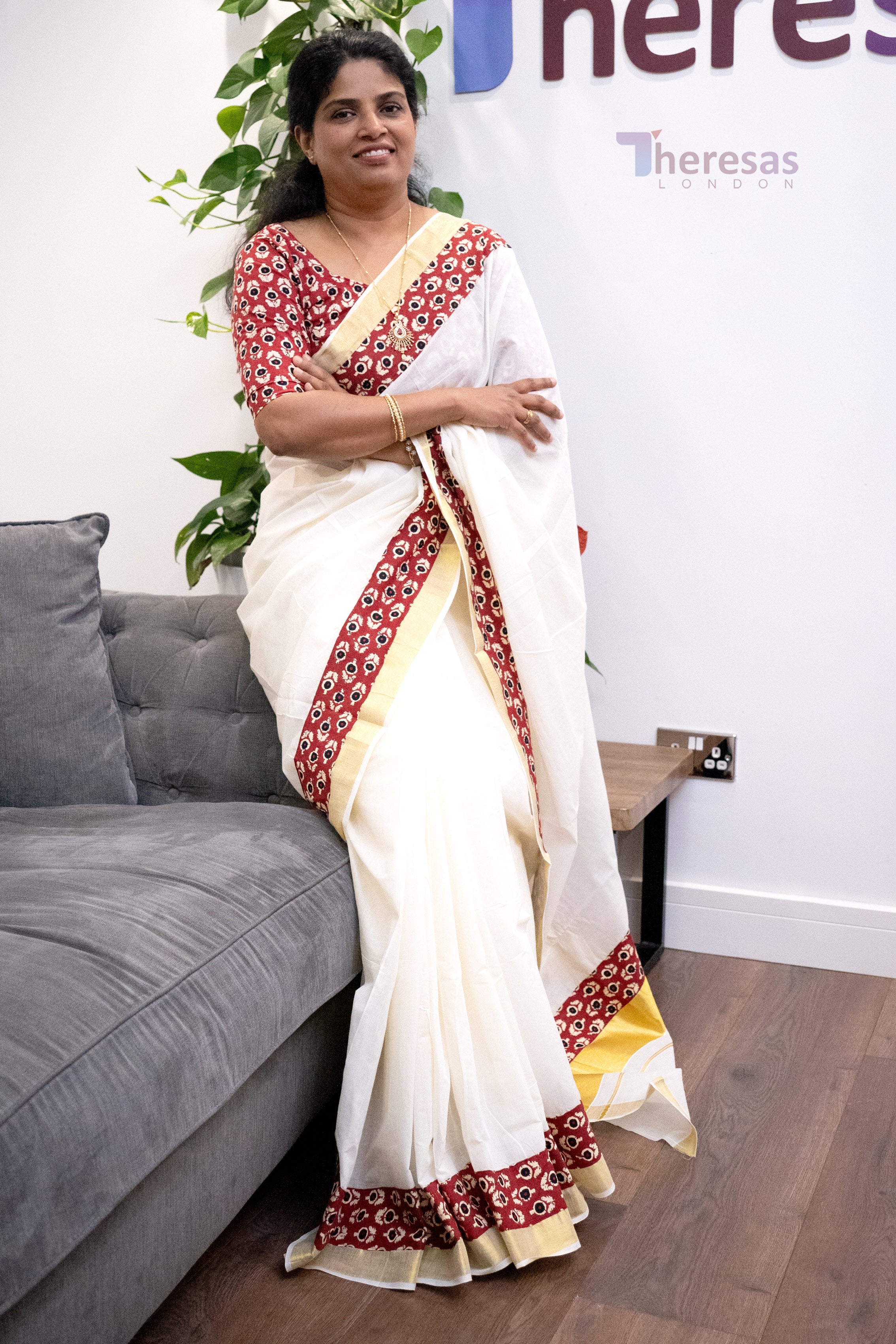 Set Saree with Blouse (SAR-244)