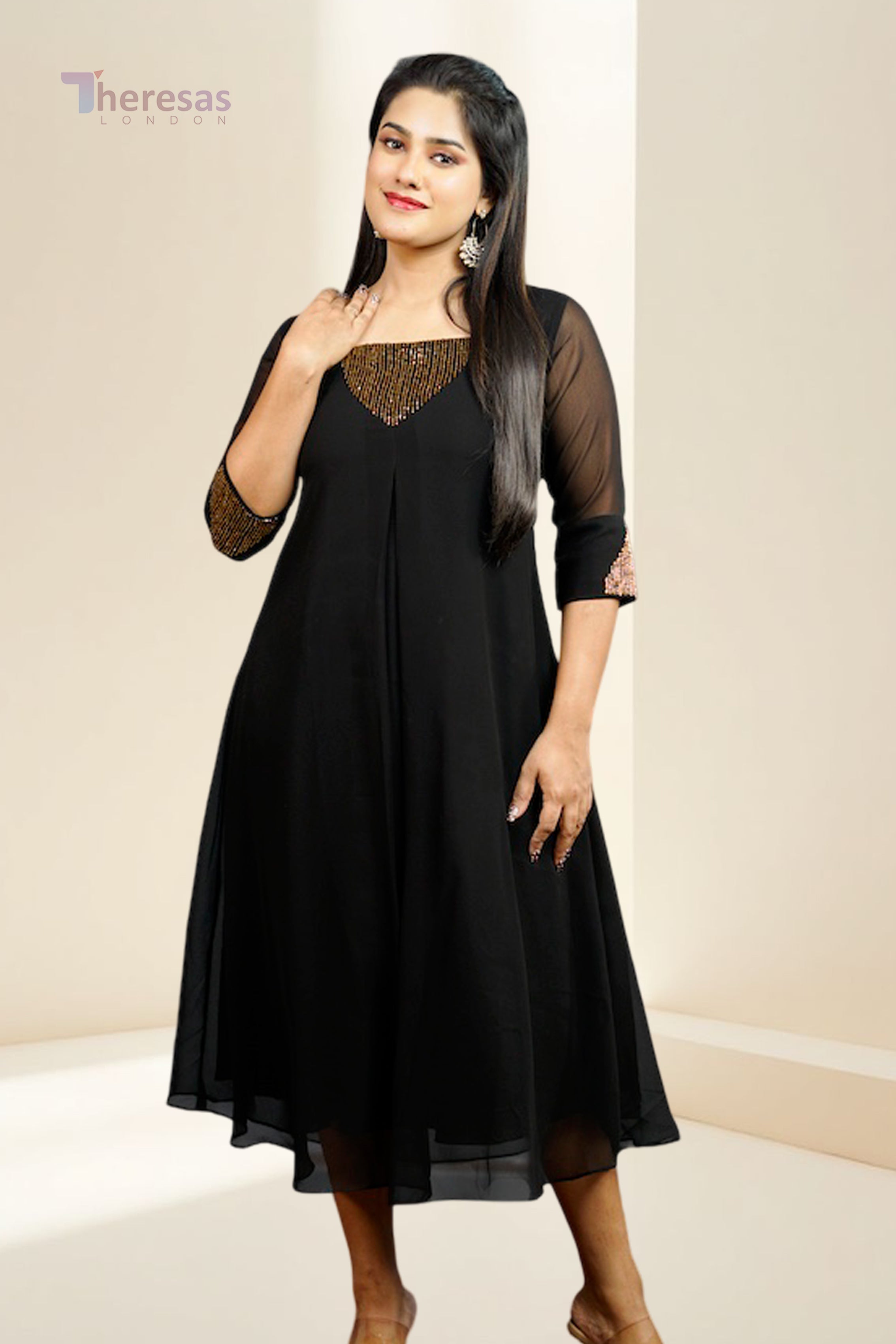 HandWorked Party Wear Kurti  (KRT-510)