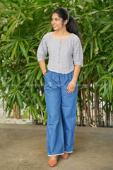 Crop Top & Jeans (CTS-001)