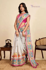 Linen Blend Saree (SAR-344)