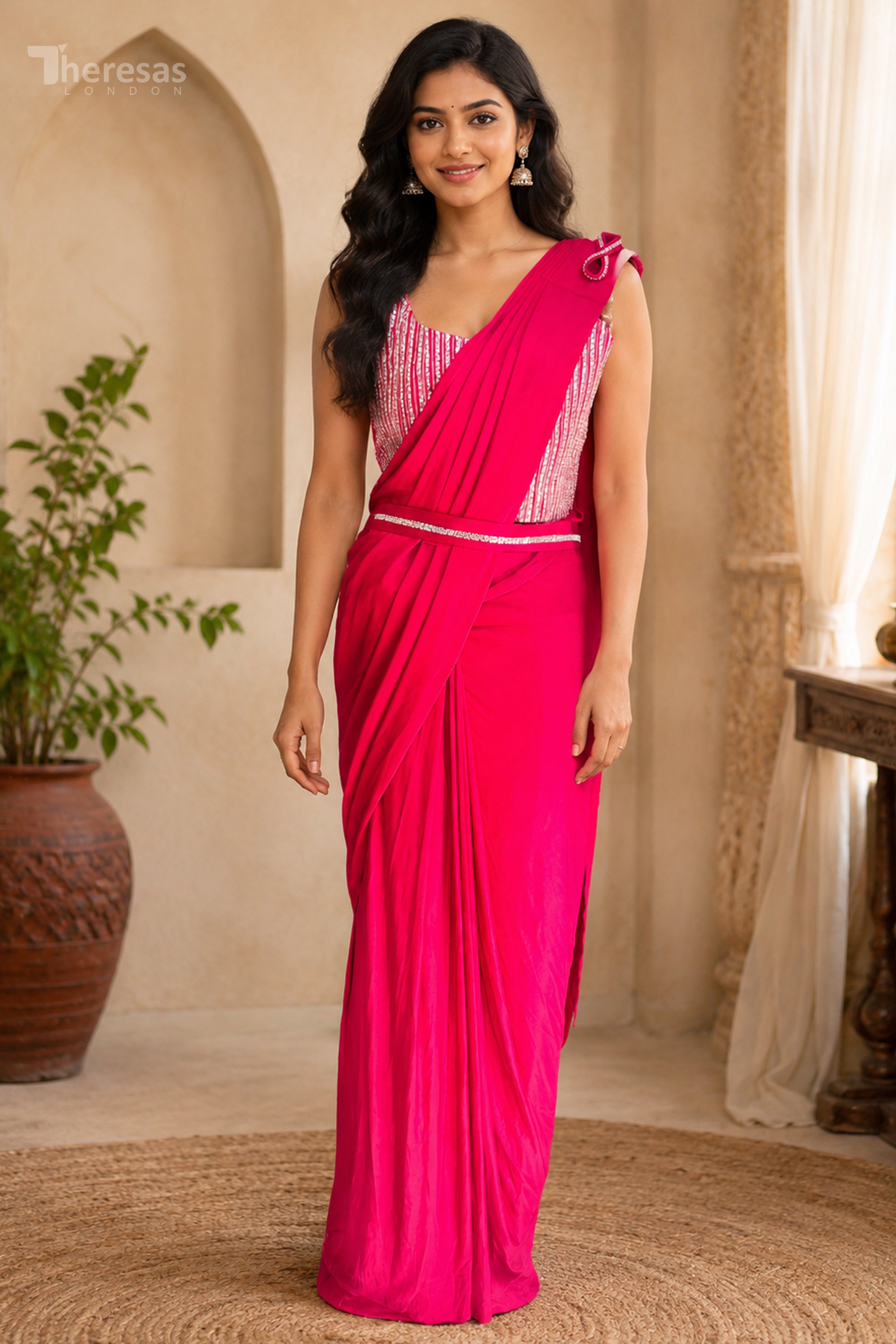 Ready to wear Saree with Blouse (SAR-583)