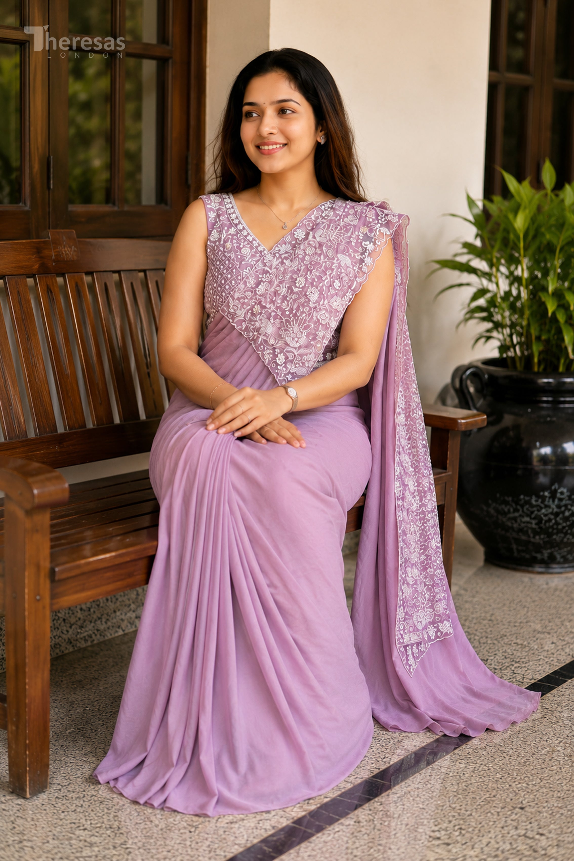 Saree with Blouse (SAR-580)