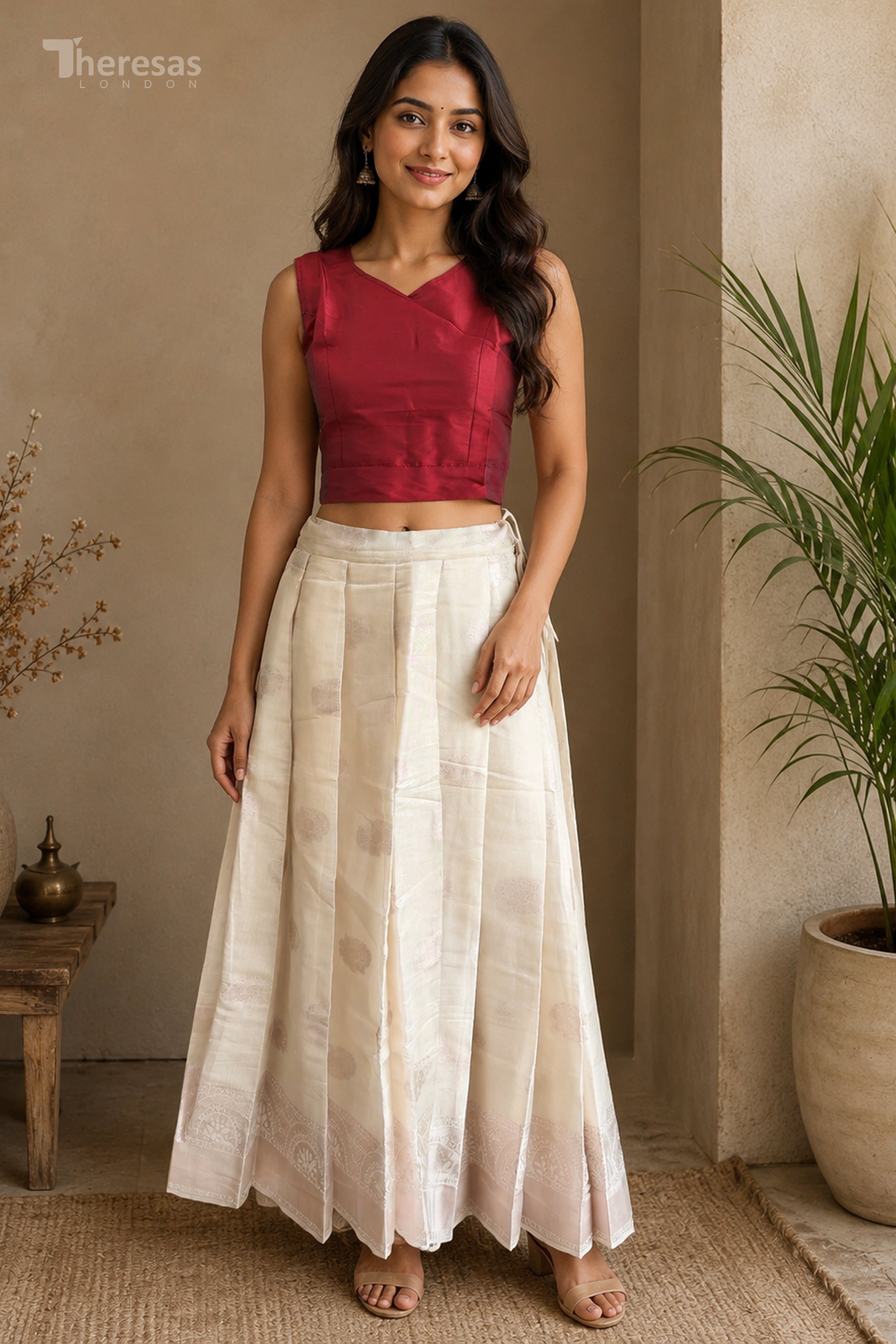 Crop Top & Skirt (PPB-091)
