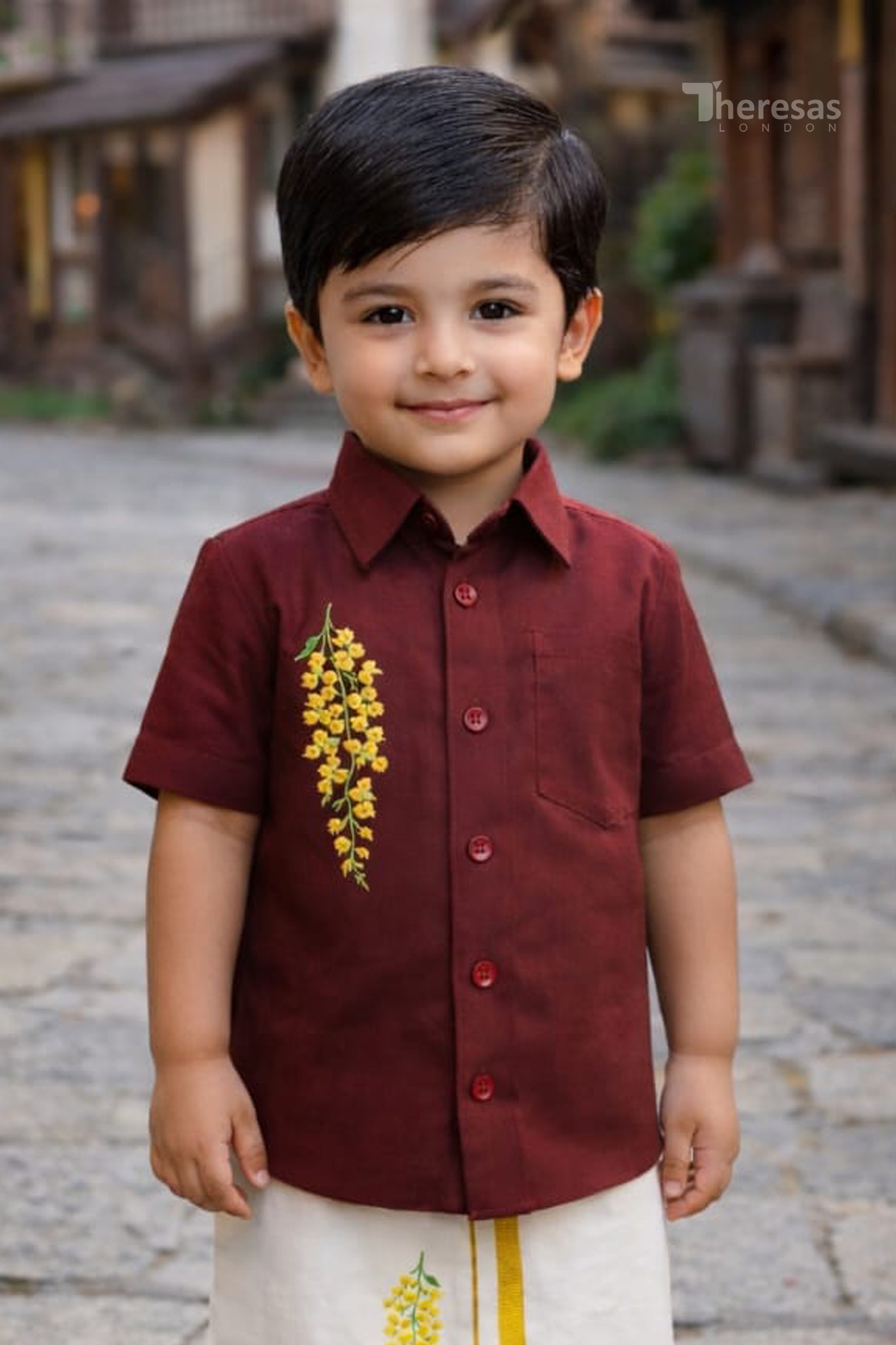 Kids Shirt Mundu Combo (KSM-029)