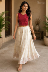 Crop Top & Skirt (PPB-091)