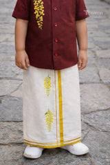 Kids Shirt Mundu Combo (KSM-029)
