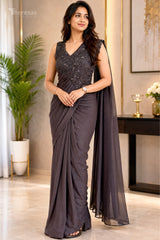 Ready to wear Saree with Blouse (SAR-585)