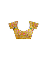 Georgette Saree with Stitched blouse