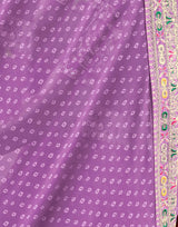 Georgette Saree with Stitched blouse
