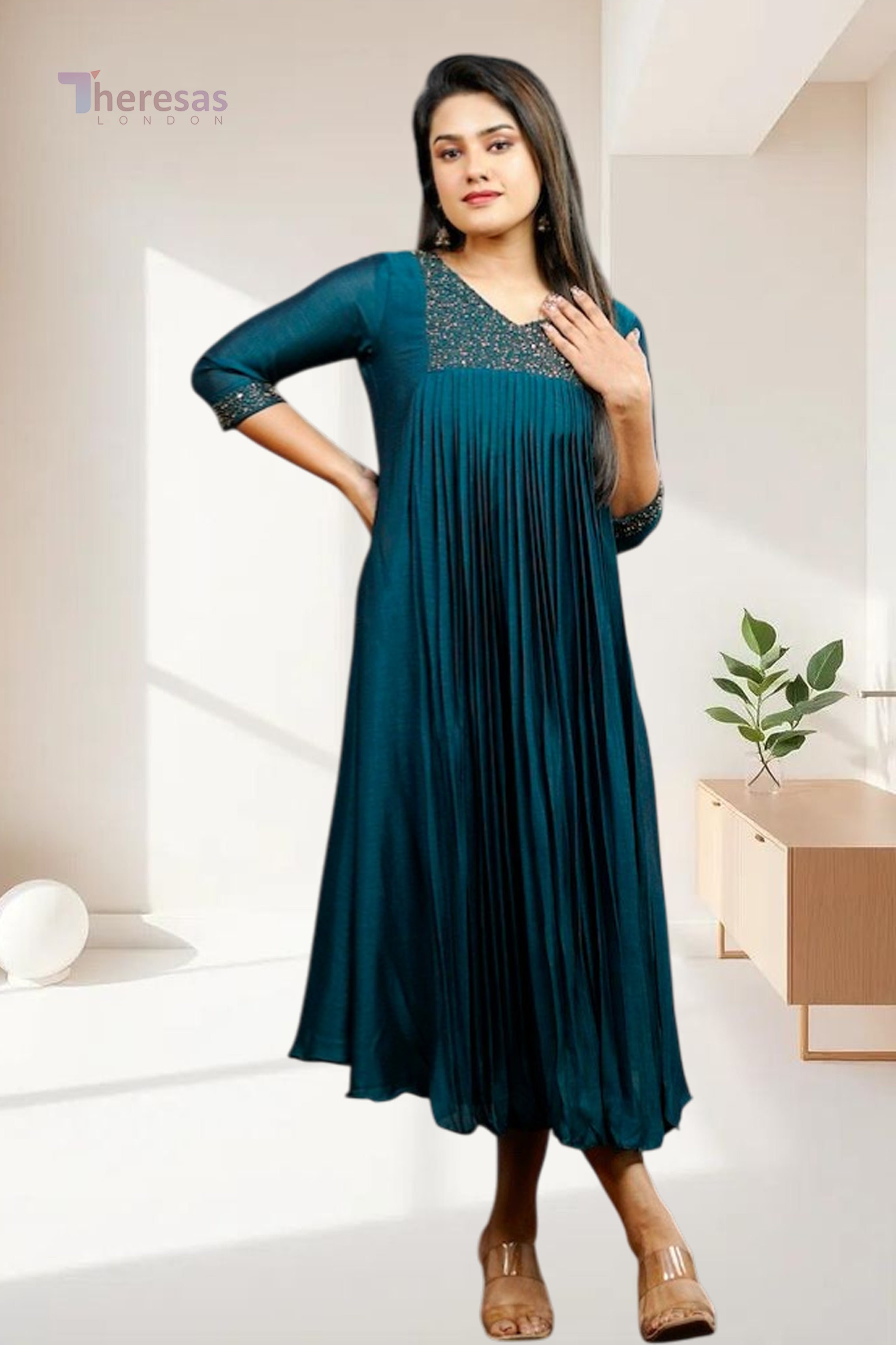 Royal Bloom Vijitra Silk Kurti  (KRT-513)