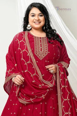 Plus Size Churidar Set (PLS-010)