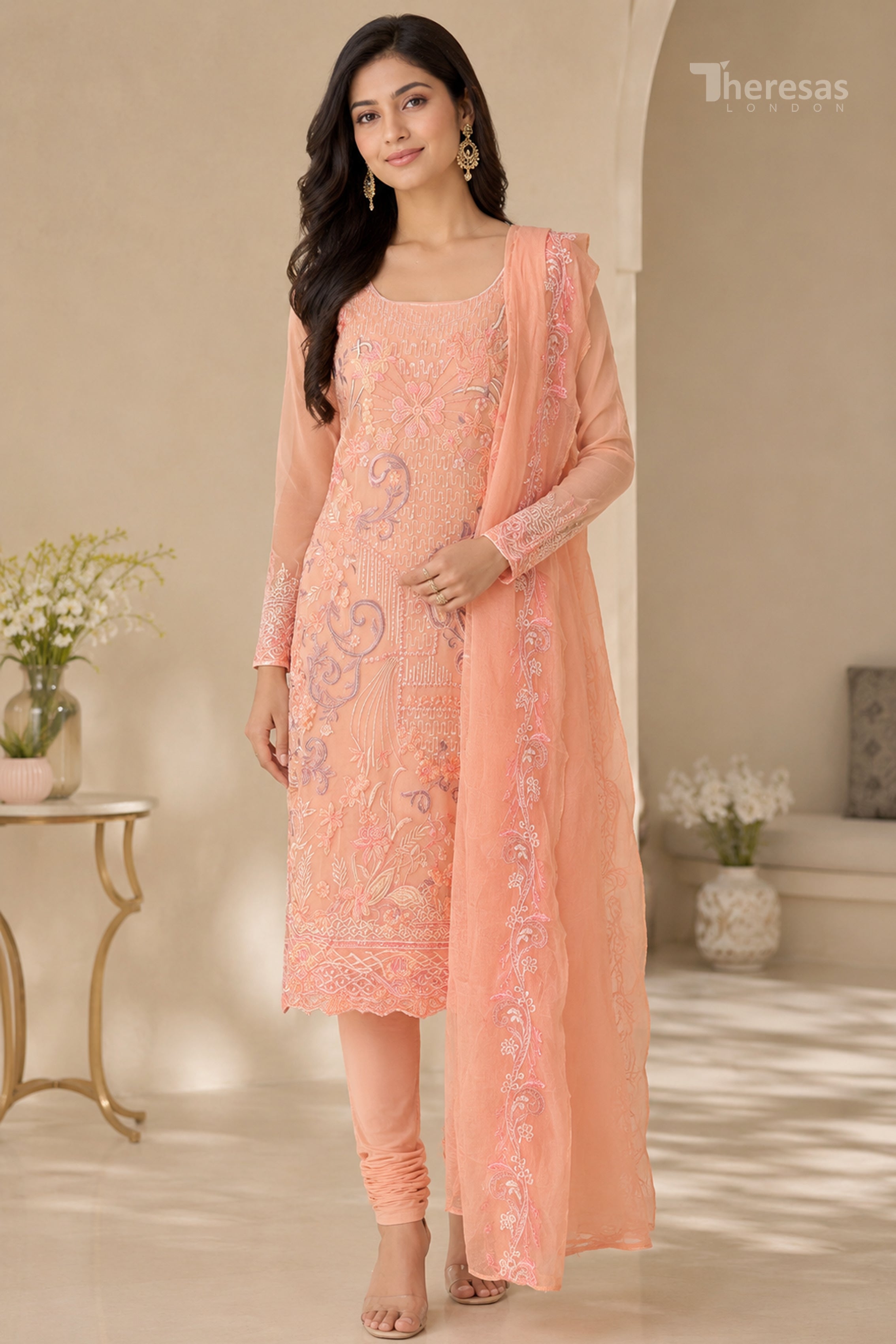 Ready to Stitch Churidar Set (CHR-202)