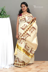 Set Saree with Stitched Blouse (SAR-257)