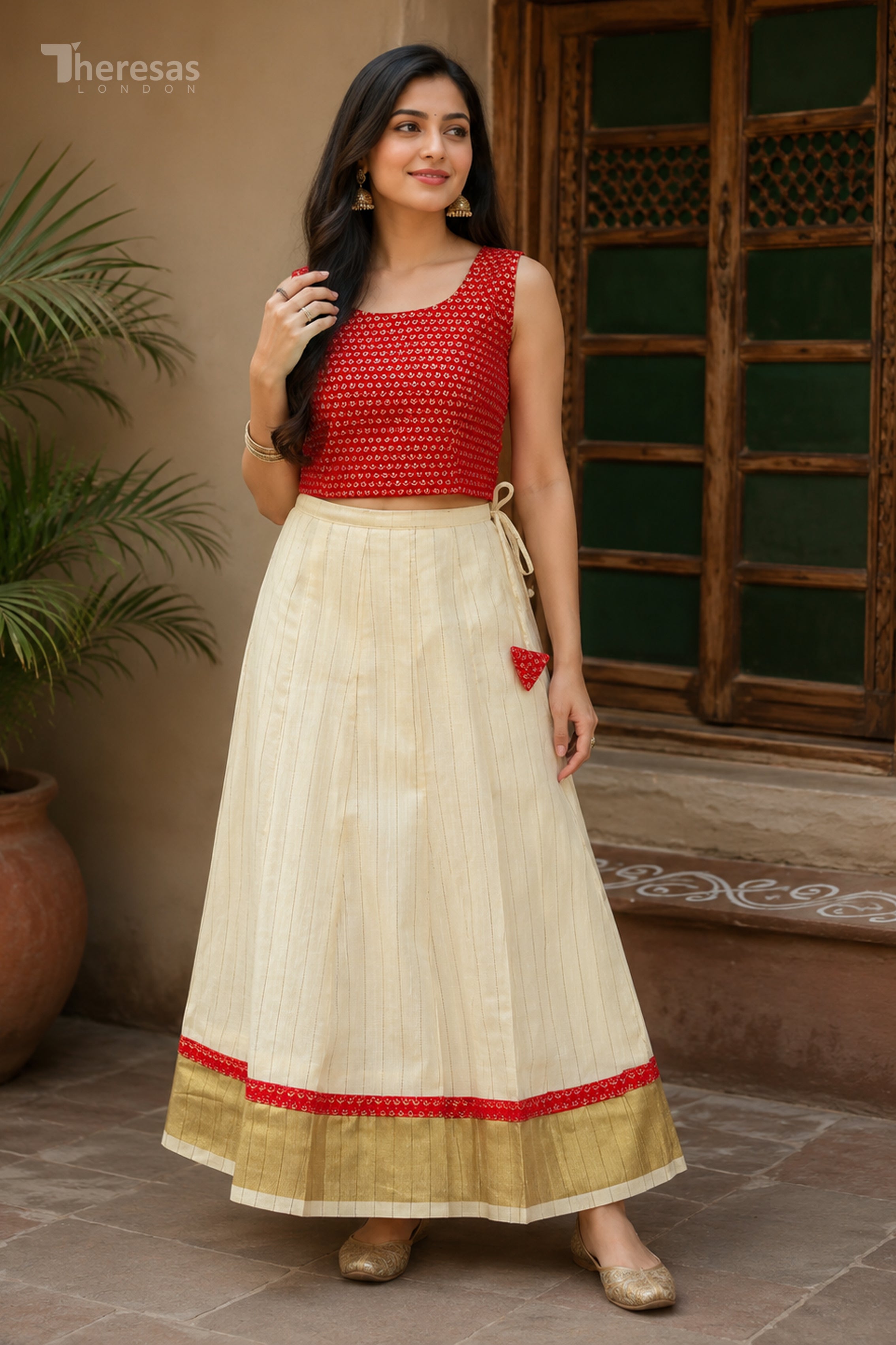 Crop Top & Skirt (PPB-084)