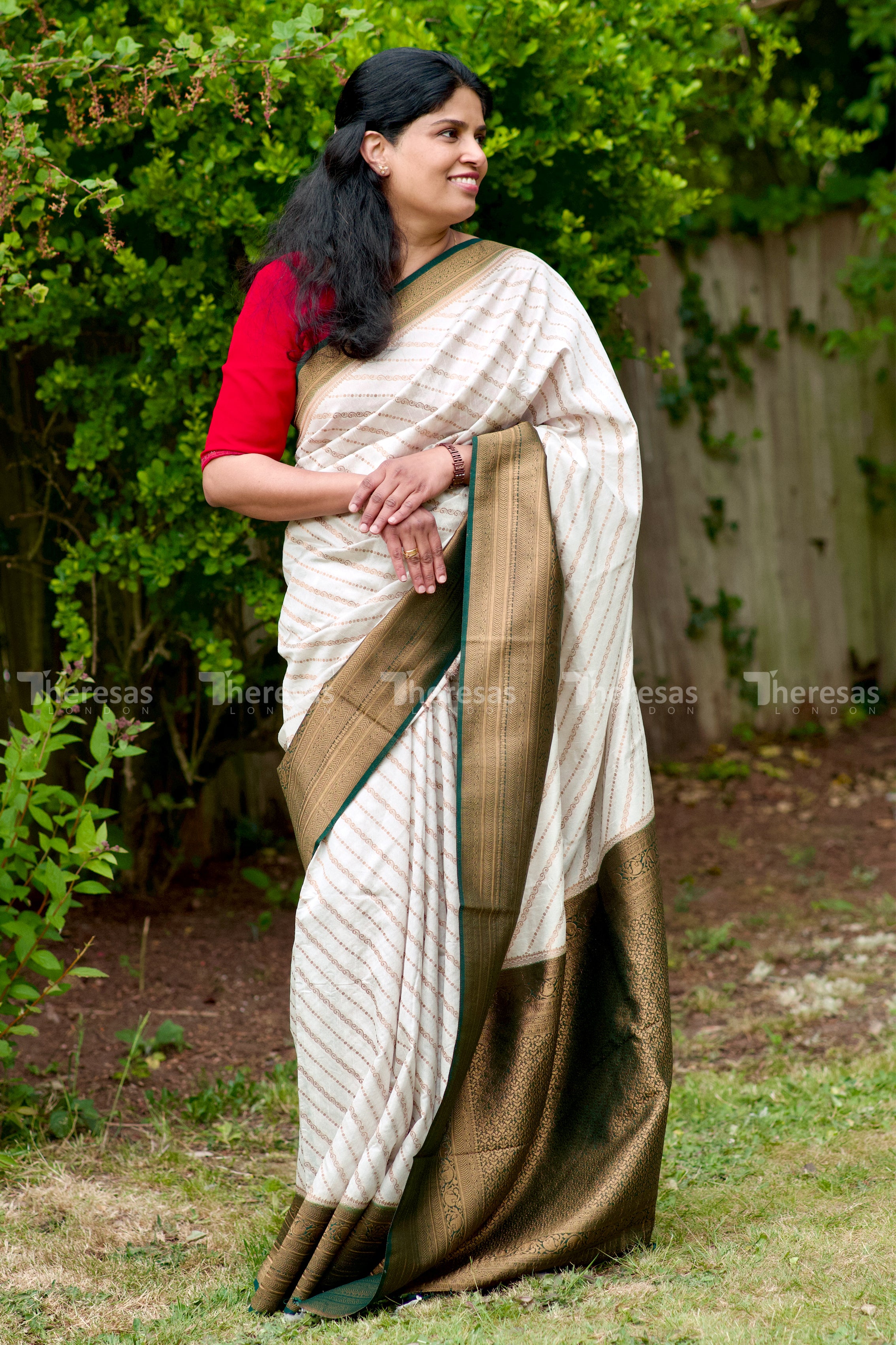 Linen Saree