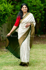 Linen Saree