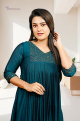 Royal Bloom Vijitra Silk Kurti  (KRT-513)