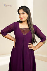 HandWorked Party Wear Kurti  (KRT-510)