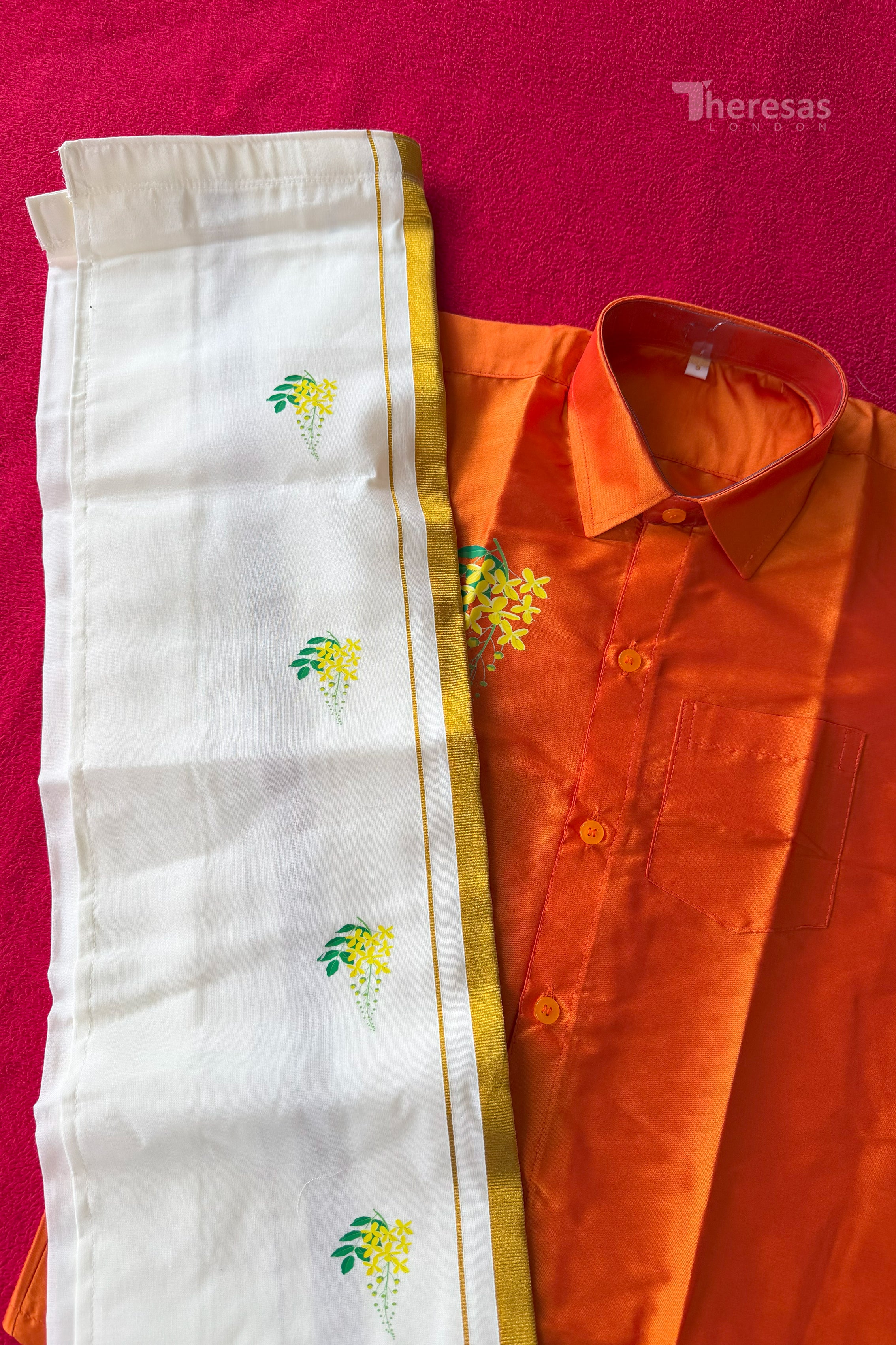Kids Shirt Mundu Combo (KSM-030)