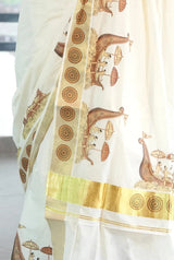 Set Saree with Stitched Blouse (SAR-257)