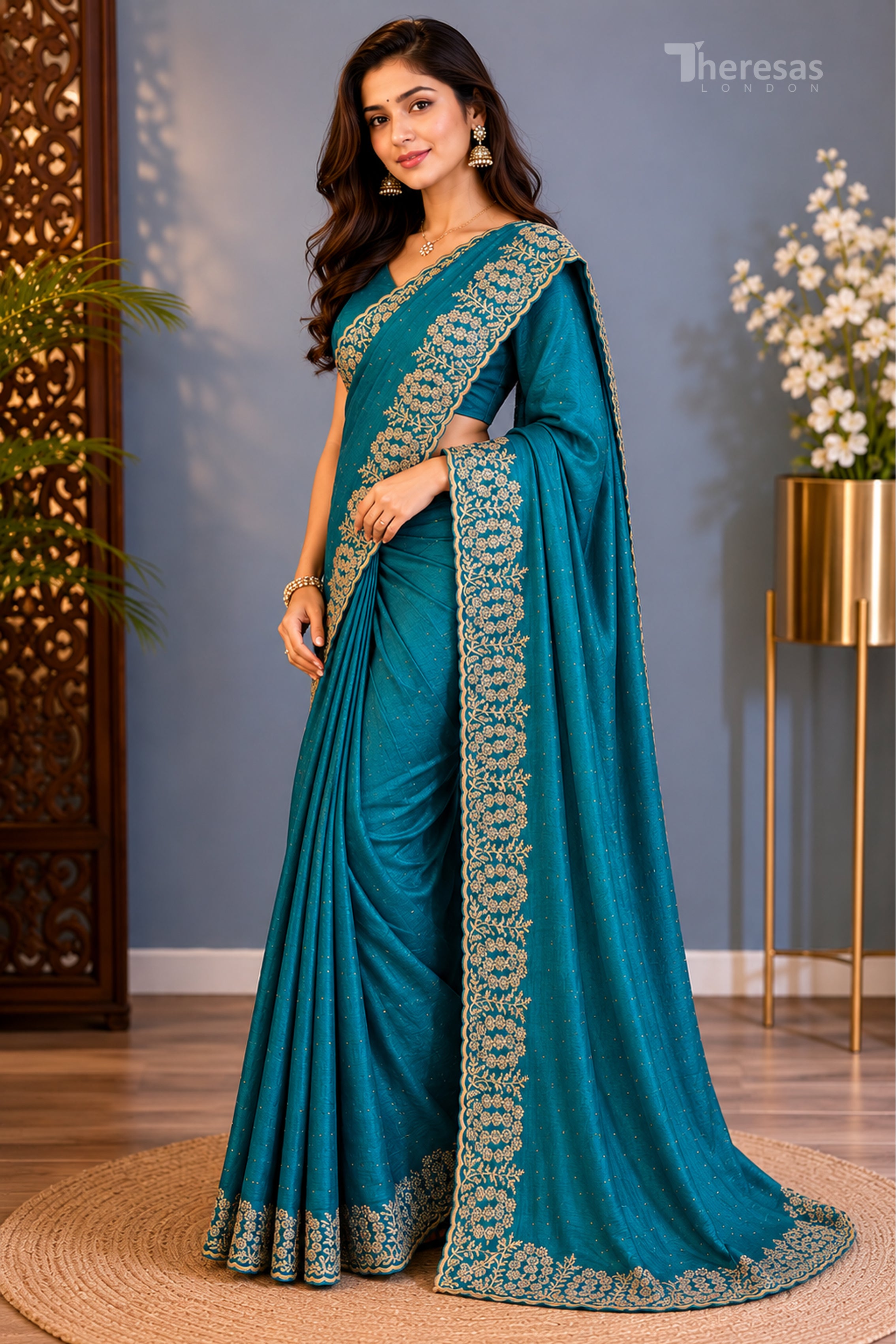 Saree with Stitched Blouse(SAR-508)