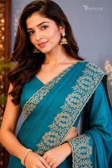 Saree with Stitched Blouse(SAR-508)