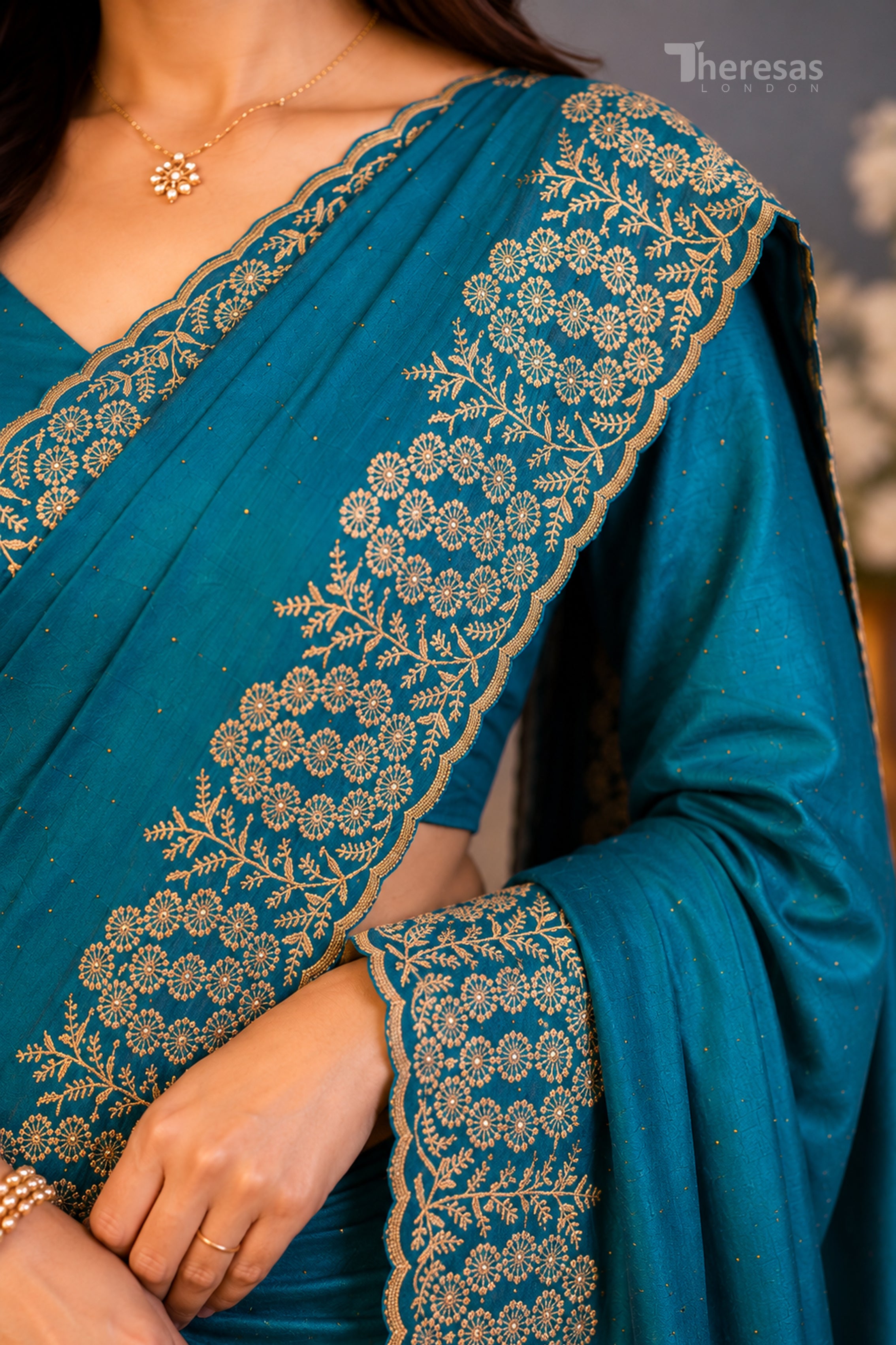 Saree with Stitched Blouse(SAR-508)