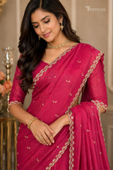 Saree with Stitched Blouse (SAR-511)