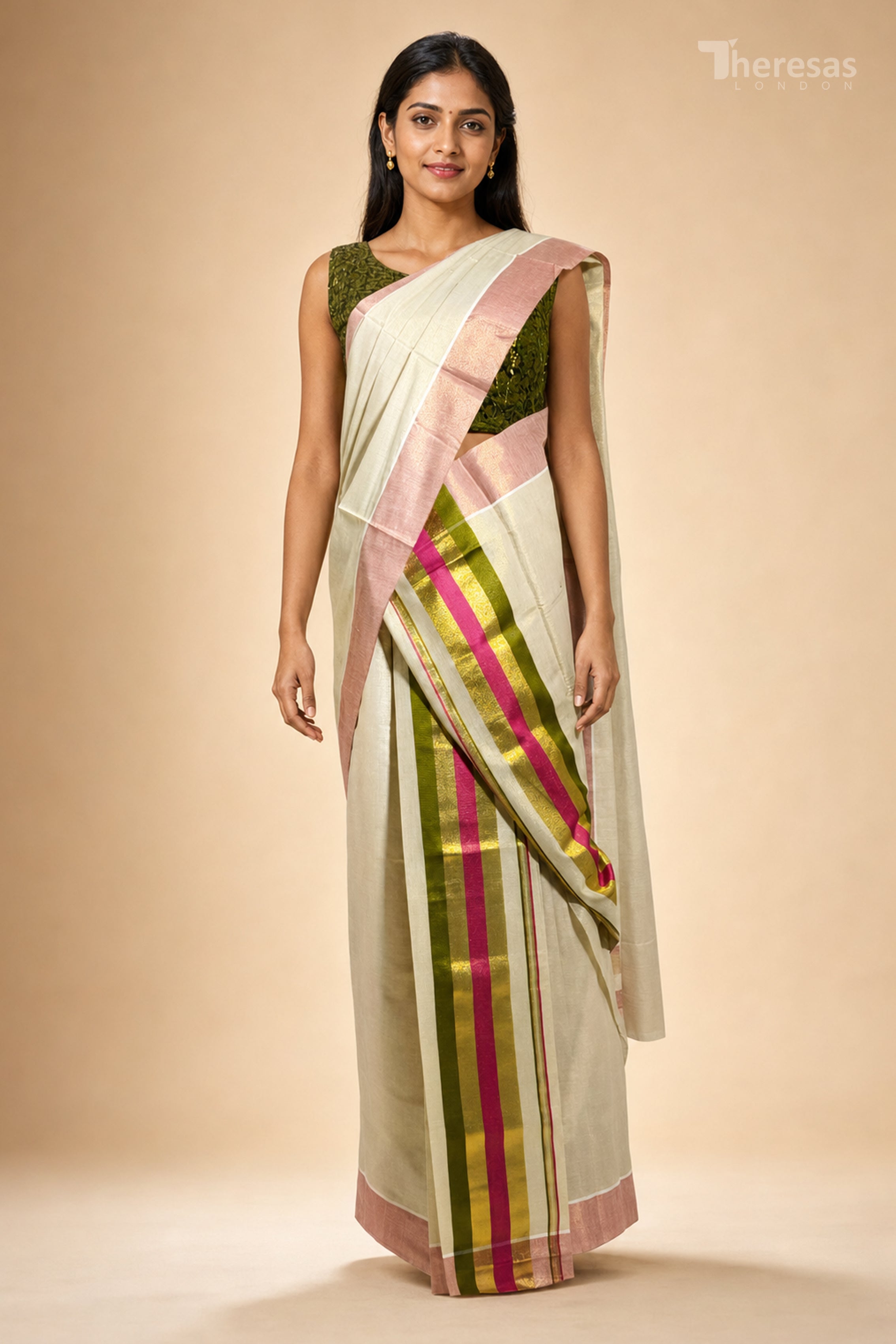 Ready to wear Set Mundu (STM-080)