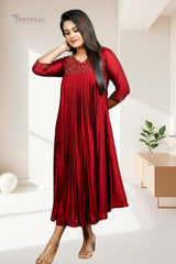 Royal Bloom Vijitra Silk Kurti  (KRT-513)