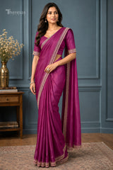 Saree with Stitched Blouse (SAR-518)