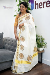Set Saree with Stitched Blouse (SAR-256)