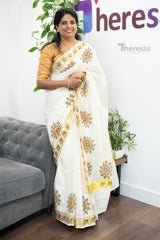 Set Saree with Stitched Blouse (SAR-256)