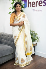 Set Saree with Stitched Blouse (SAR-256)