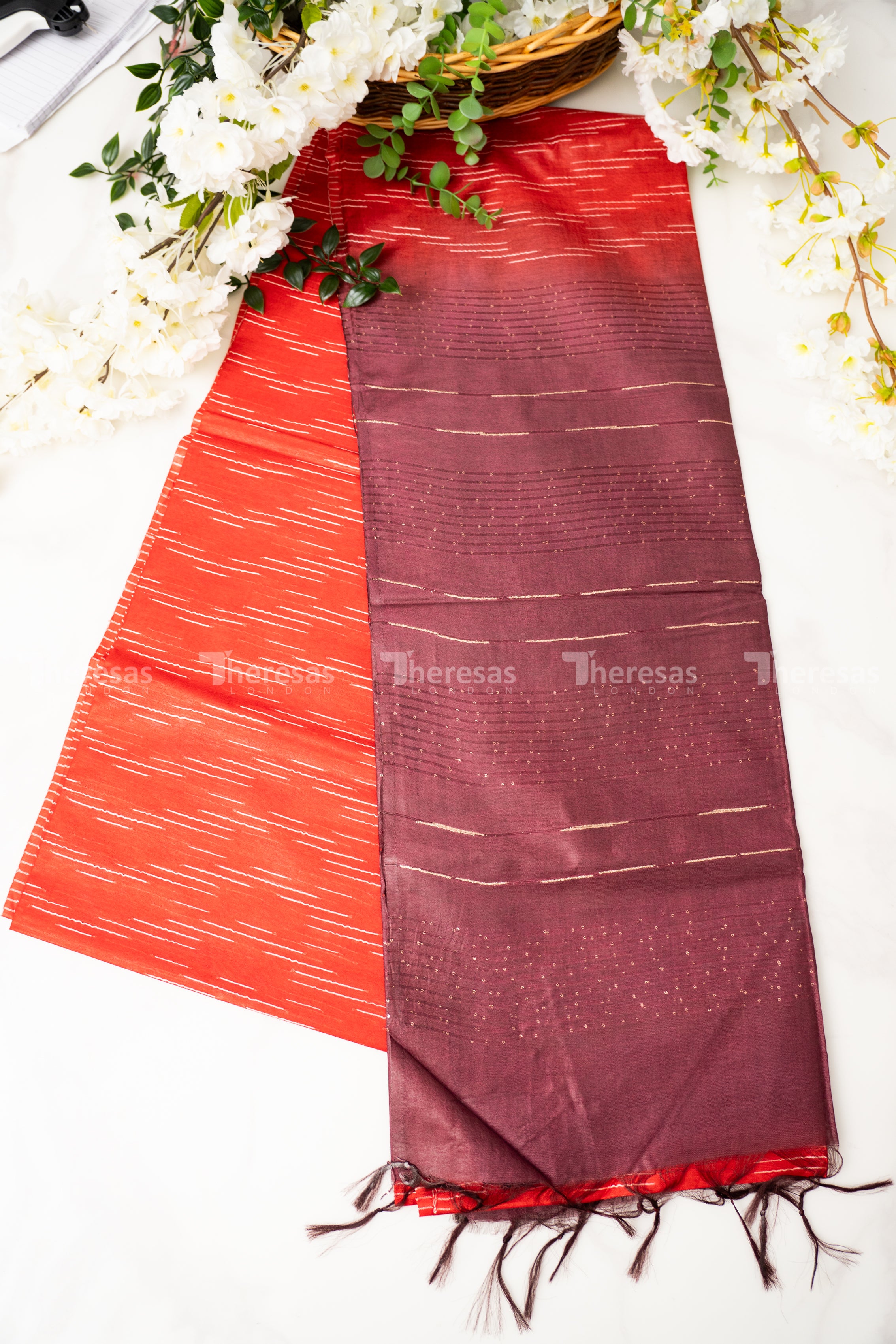 Semi Tussar Silk Saree (10004)